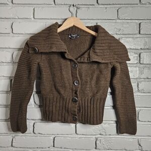 MaxMara Womens Cardigan XS Green Sweater